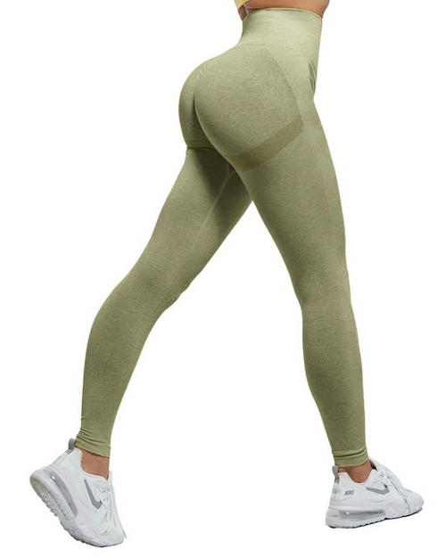 Elevate Scrunch Booty Høymidjede Sømløse Leggings