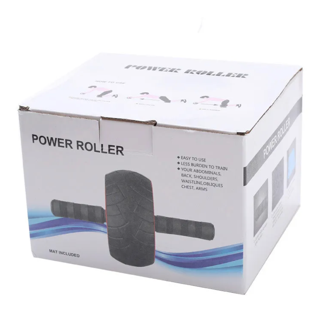 Stillegående ab roller – treningshjul for magen