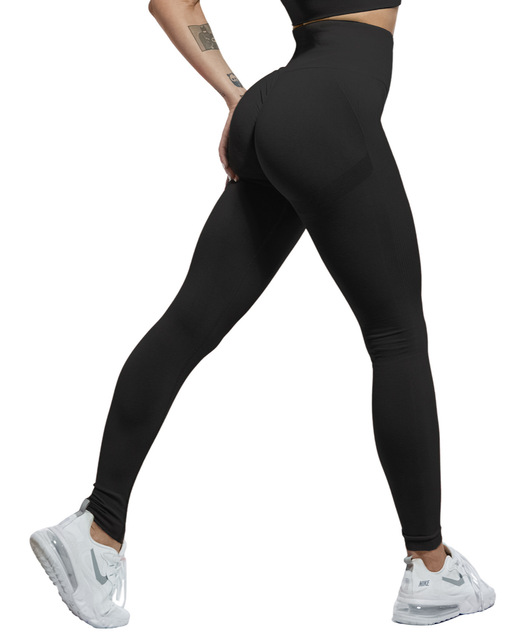 Elevate Scrunch Booty Høymidjede Sømløse Leggings
